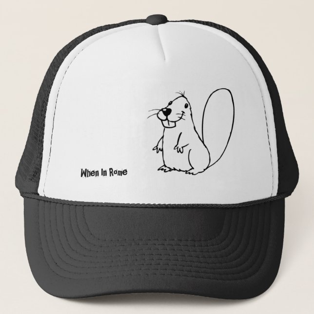 Beaver sketch cap (Front)
