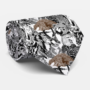 Beaver Stand-out Tie