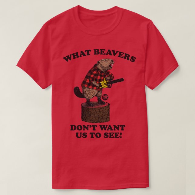 BEAVER T-Shirt (Design Front)