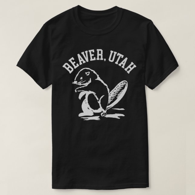 Beaver Utah T-Shirt (Design Front)