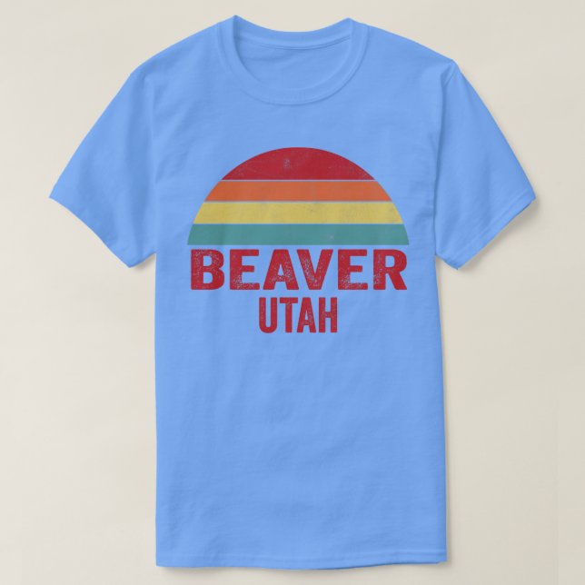 Beaver Utah T-Shirt (Design Front)
