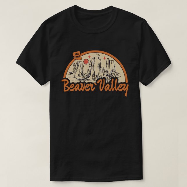 Beaver Valley, Arizona T-Shirt (Design Front)