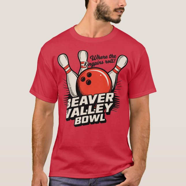 Beaver Valley Bowl - Rochester, PA T-Shirt (Front)