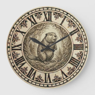 Beaver Wall Clock