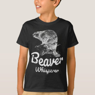 Beaver Whisperer Beavers Hunting Hunter T-Shirt