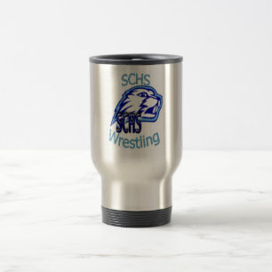 Beaver Wrestling Travel Mug