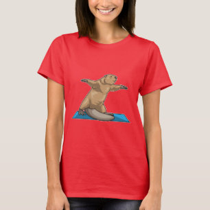 Beaver Yoga Yoga mat T-Shirt
