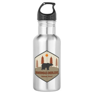 Beaverhead-Deerlodge National Forest Montana Bear 532 Ml Water Bottle