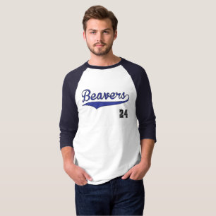 Beavers Baseball Graphic T-Shirt