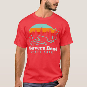Beavers Bend State Park Armadillo Oklahoma Camping T-Shirt