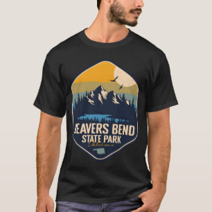 Beavers Bend State Park Oklahoma OK Retro Camping T-Shirt