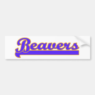 Beavers Bumper Sticker
