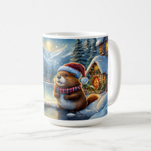 Beavers Holiday Design By Rich AMeN Gill Coffee Mug