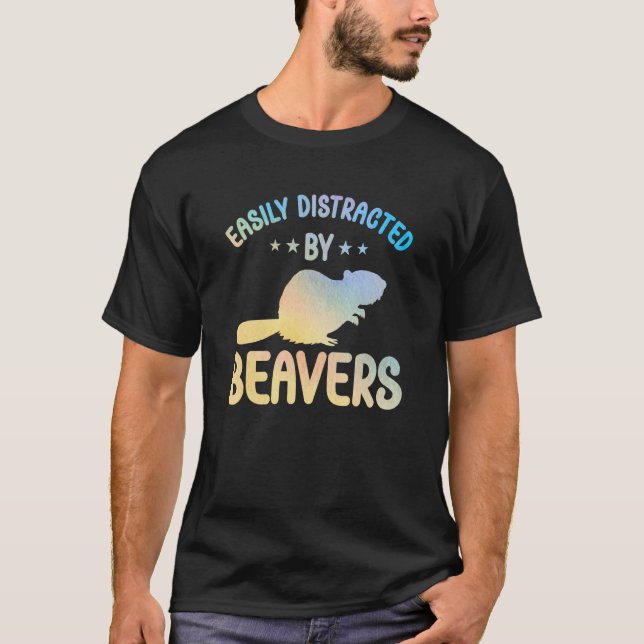 Beavers Humor Beaver Apparel for Kids & Women T-Shirt (Front)