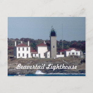Beavertail Lighthouse Postcard 3