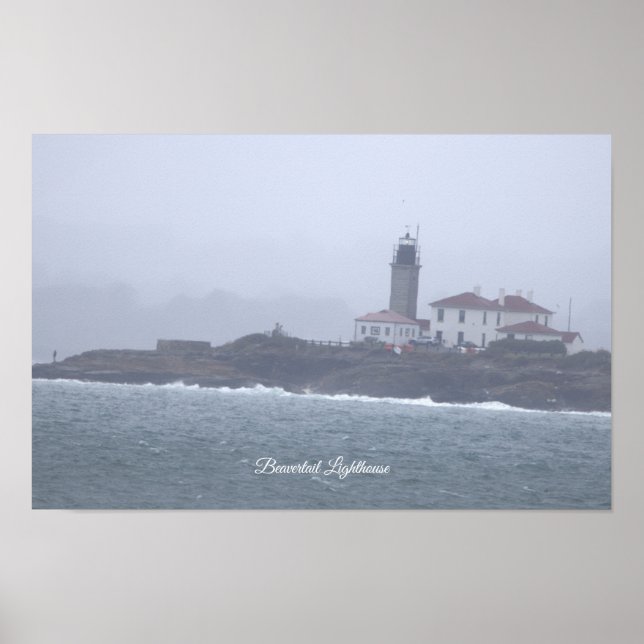 Beavertail Lighthouse Poster (Front)