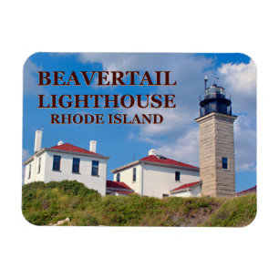 Beavertail Lighthouse, Rhode Island Flexi-Magnet Magnet