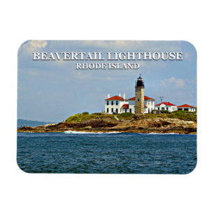 Beavertail Lighthouse, Rhode Island Magnet