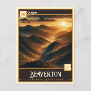 Beaverton, Oregon   Vintage Postcard