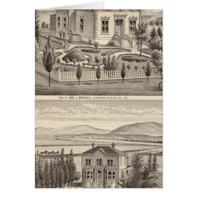 Beazell, English residences, farms (Front)