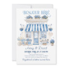 Bebe Cafe Bonjour Bebe Parisian theme Baby Shower