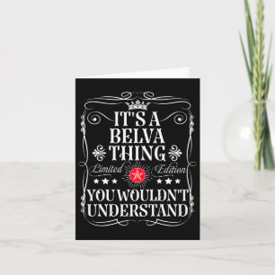 Bebe Name Its A Bebe Thing You Wouldn't Understand Card