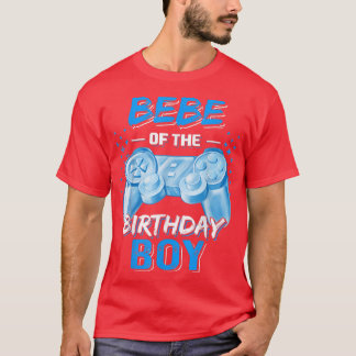 Bebe of the Birthday Boy Matching Video Game Birth T-Shirt