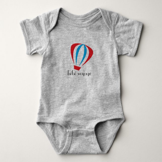 BeBe Voyage Logo Baby Bodysuit (Front)