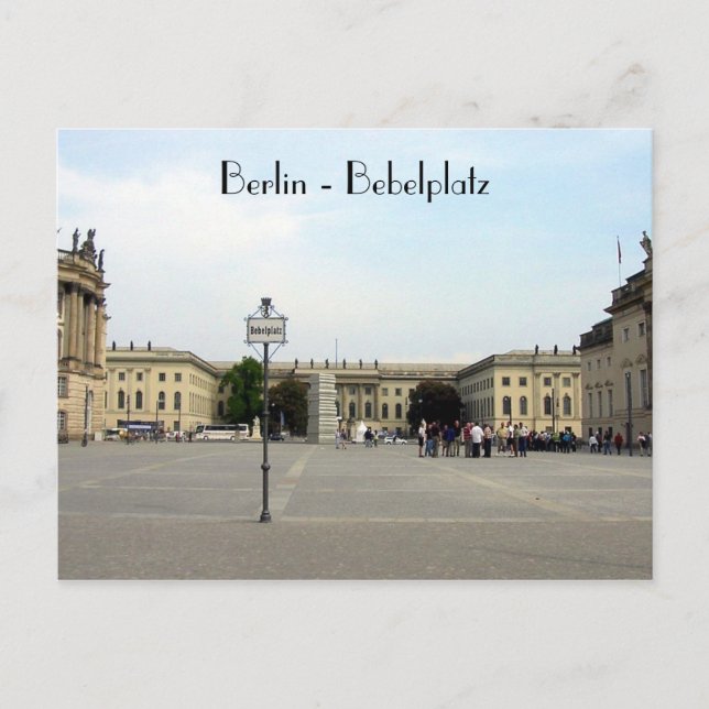 Bebelplatz Postcard (Front)