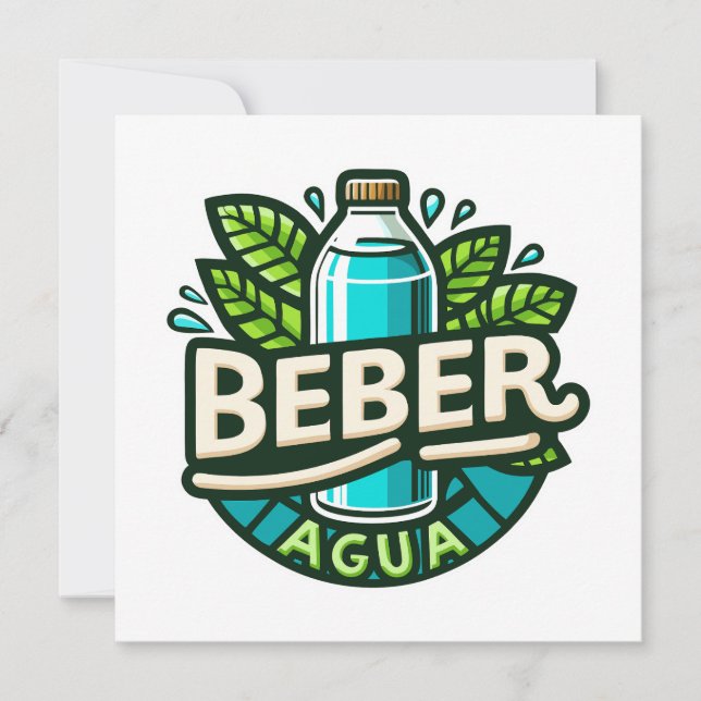 Beber agua (Front)