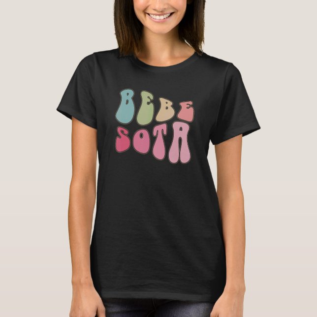Bebesota Latina Trendy Conejo Malo V neck T-Shirt (Front)