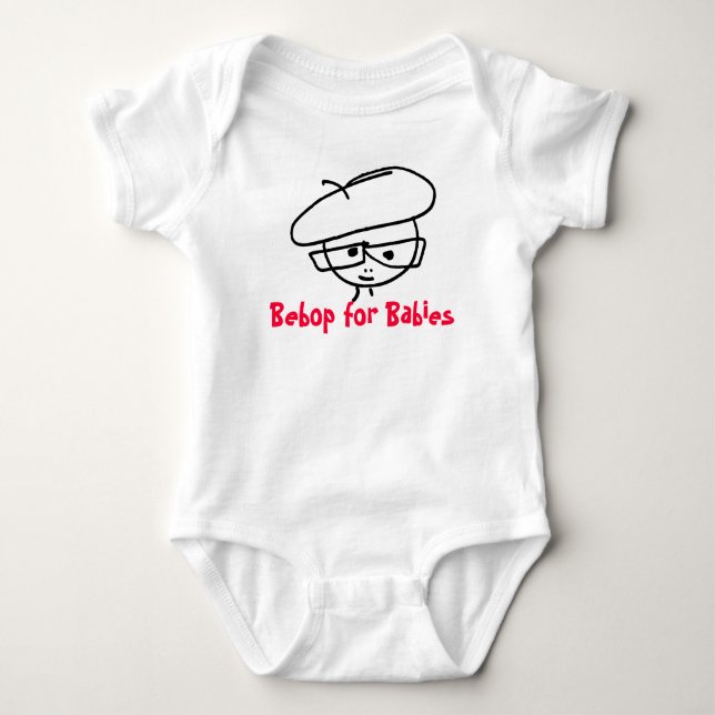 Bebop for Babies - Infant Baby Bodysuit (Front)