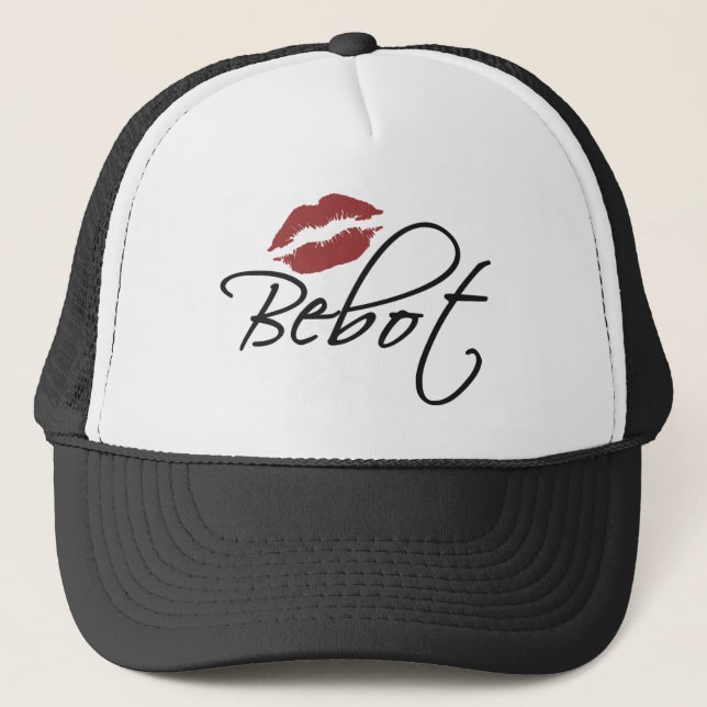 Bebot- Lips Trucker Hat (Front)
