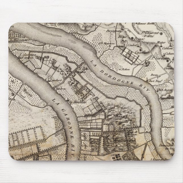 Bec d'Ambes Mouse Mat (Front)