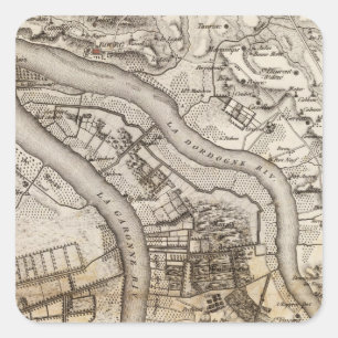 Bec d'Ambes Square Sticker