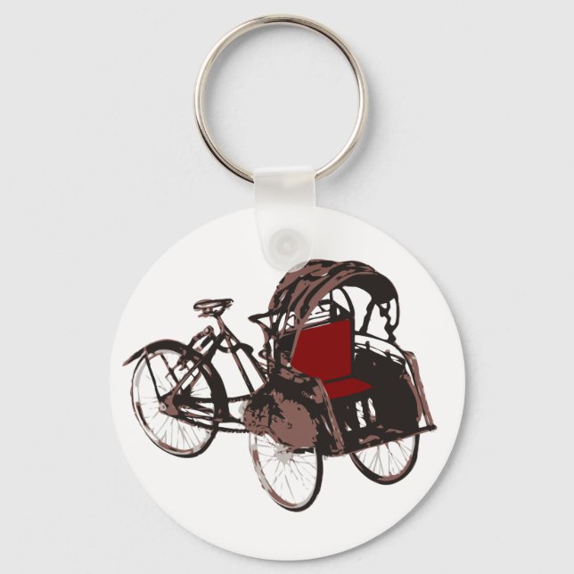 Becak Key Ring (Front)