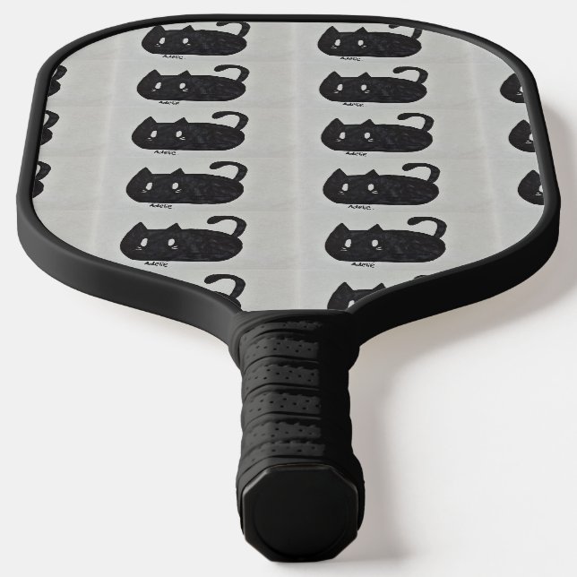 Because Cats should play pickleball too! Paddle (Laydown)