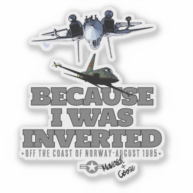 BECAUSE I WAS INVERTED (Front)
