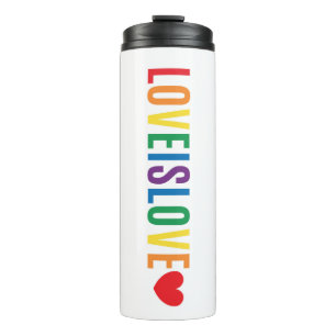 Because Love is Love Thermal Tumbler