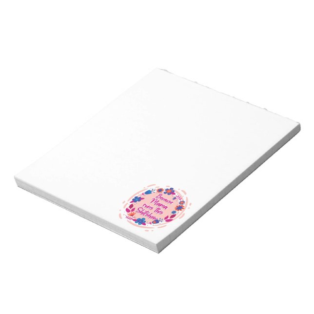 Because Mama Runs This Shitshow Notepad (Rotated)