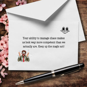 Because of You, We Look Like We Have It Together Thank You Card