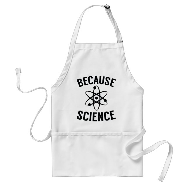 Because Science Standard Apron (Front)