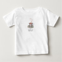 Because tea finds happy slogan, vintage cup roses