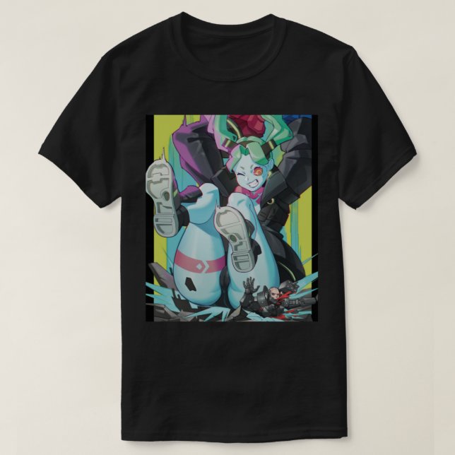 Becca from Cyberpunk Edgerunners   T-Shirt (Design Front)