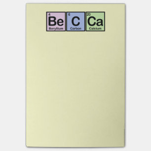 Becca Made of Elements Post-it Notes