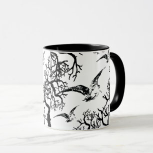 Beccacce maliarde in volo mug