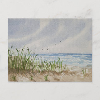 Bech Painting Holiday Postcard