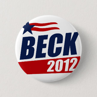 Beck 2012 6 cm round badge