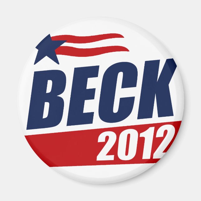 Beck 2012 magnet (Front)