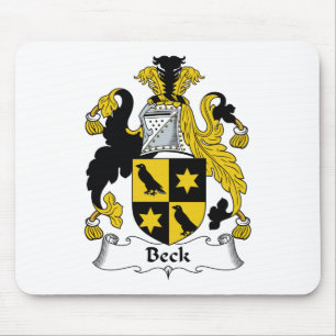 Beck Family Crest Mouse Mat
